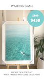 WAITING GAME - 75x100 Framed Print
